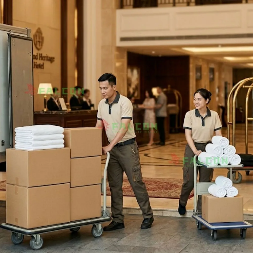 Falcon chuyên cung cấp đồ dùng khách sạn cao cấp