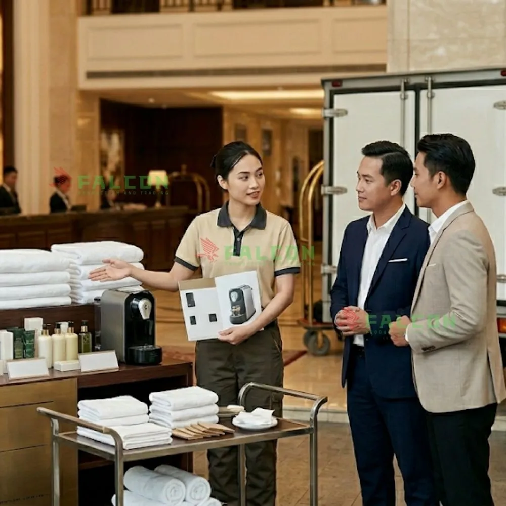 Nơi cung cấp các đồ dùng khách sạn