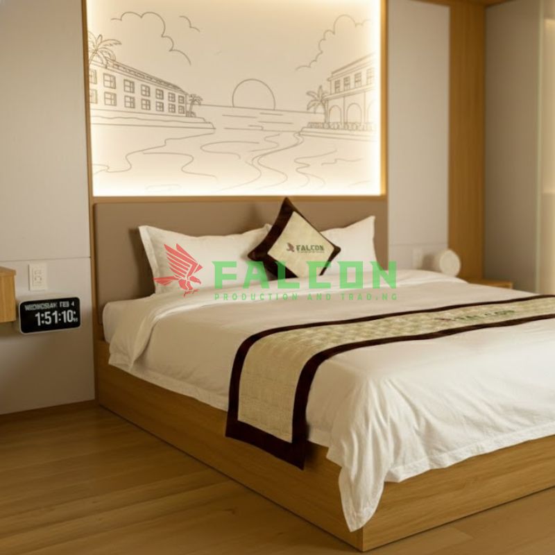 Bộ chăn ga khách sạn