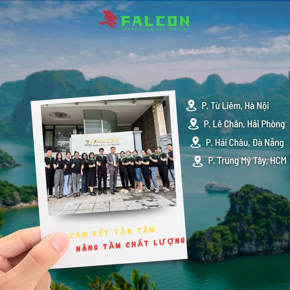 Falcon cung cấp đồ dùng khách sạn tại Hà Nội