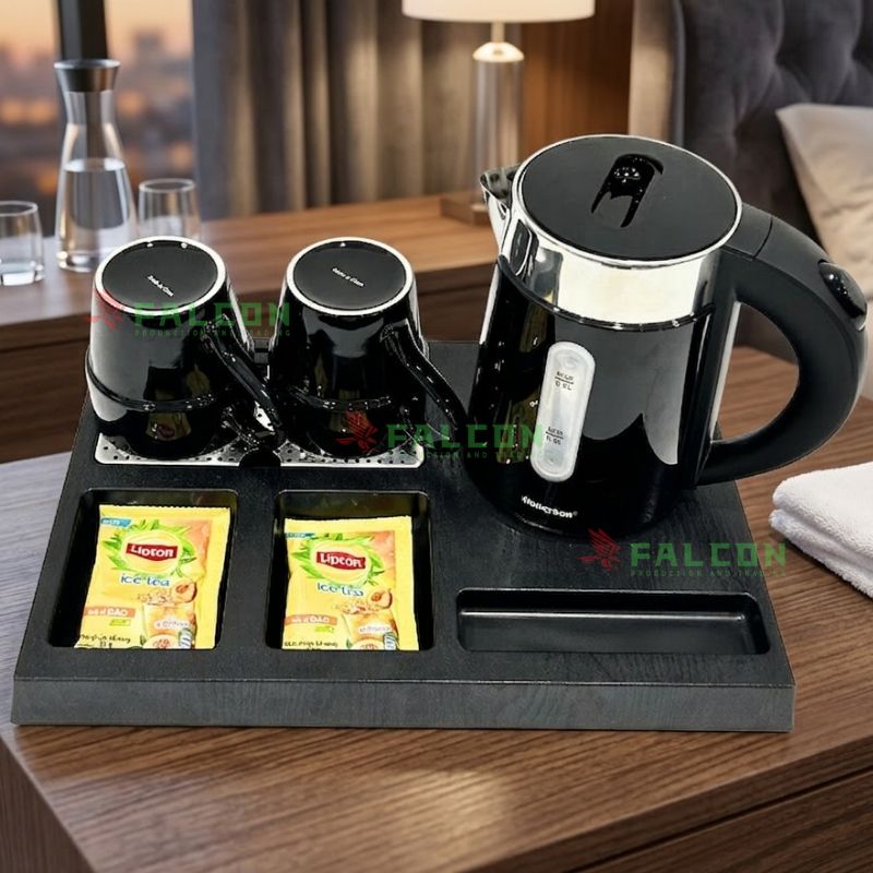 Bộ ấm siêu tốc Honeyson 3 chi tiết tích hợp nhiều chức năng 