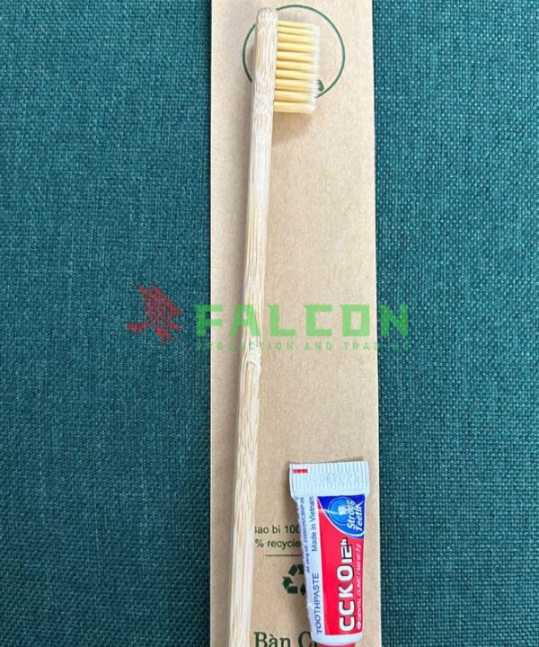 BÀN CHẢI TRE TÚI KRAFT NÂU