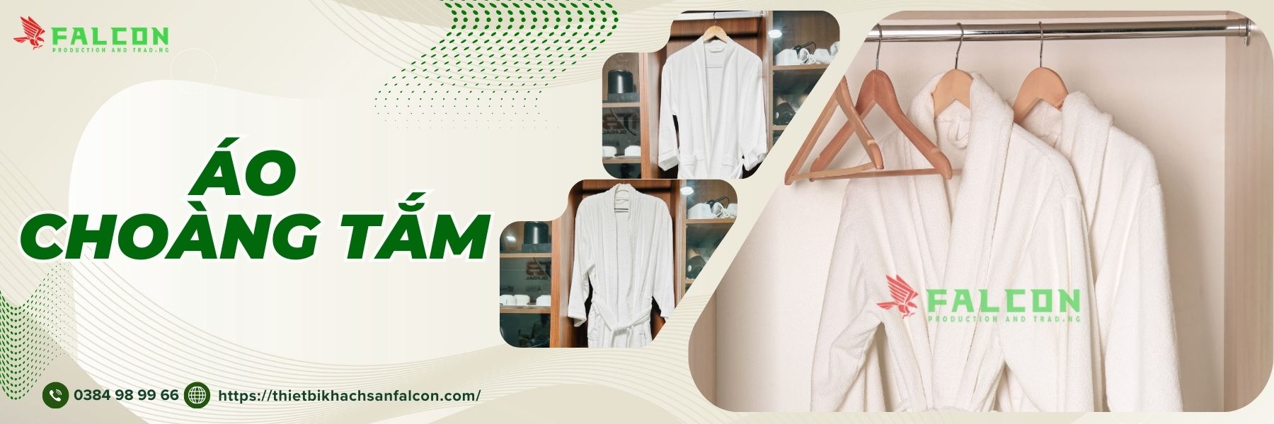 Áo Choàng Tắm Falcon