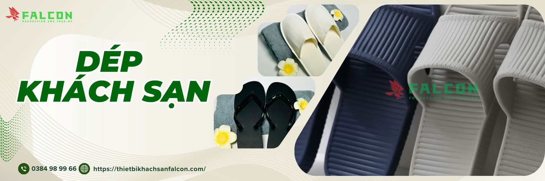 Dép Khách Sạn Falcon