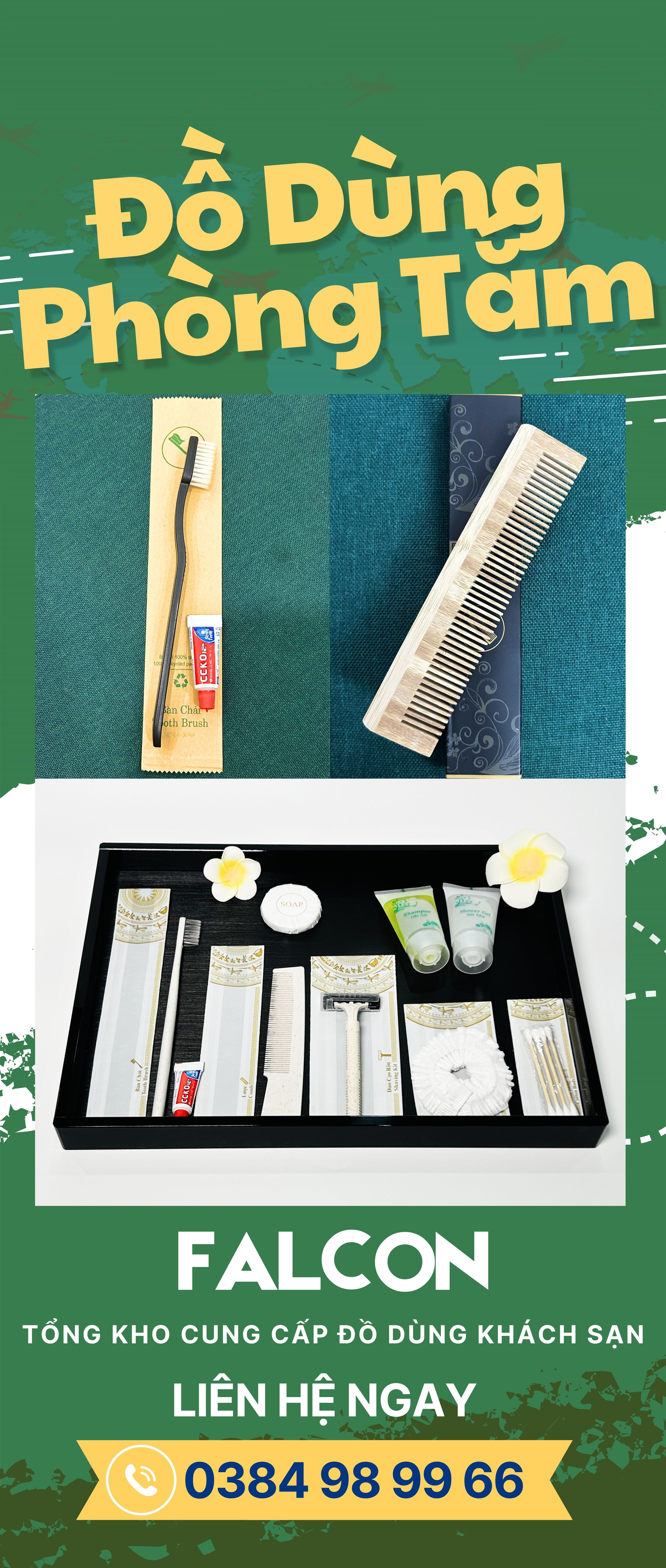 Banner dọc đồ dùng phòng tắm