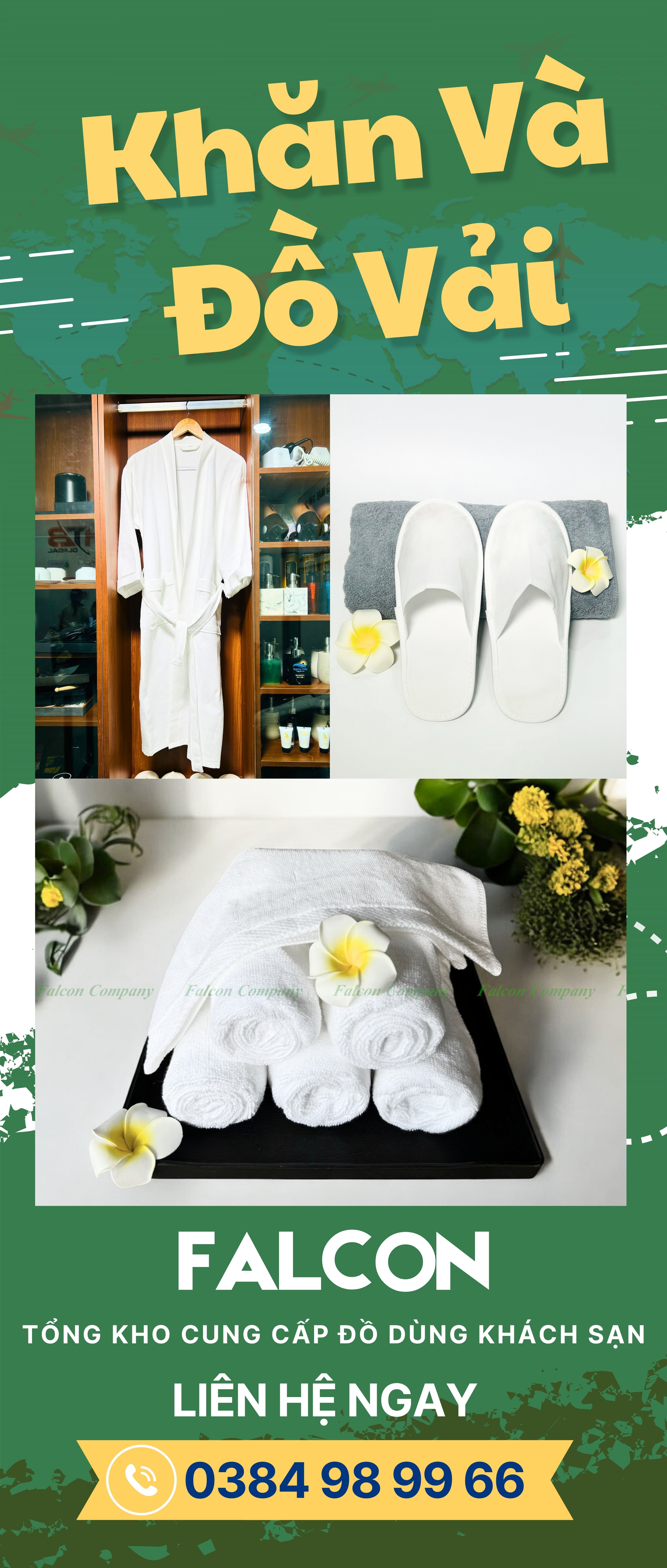 Banner Dọc Khăn Và Đồ Vải