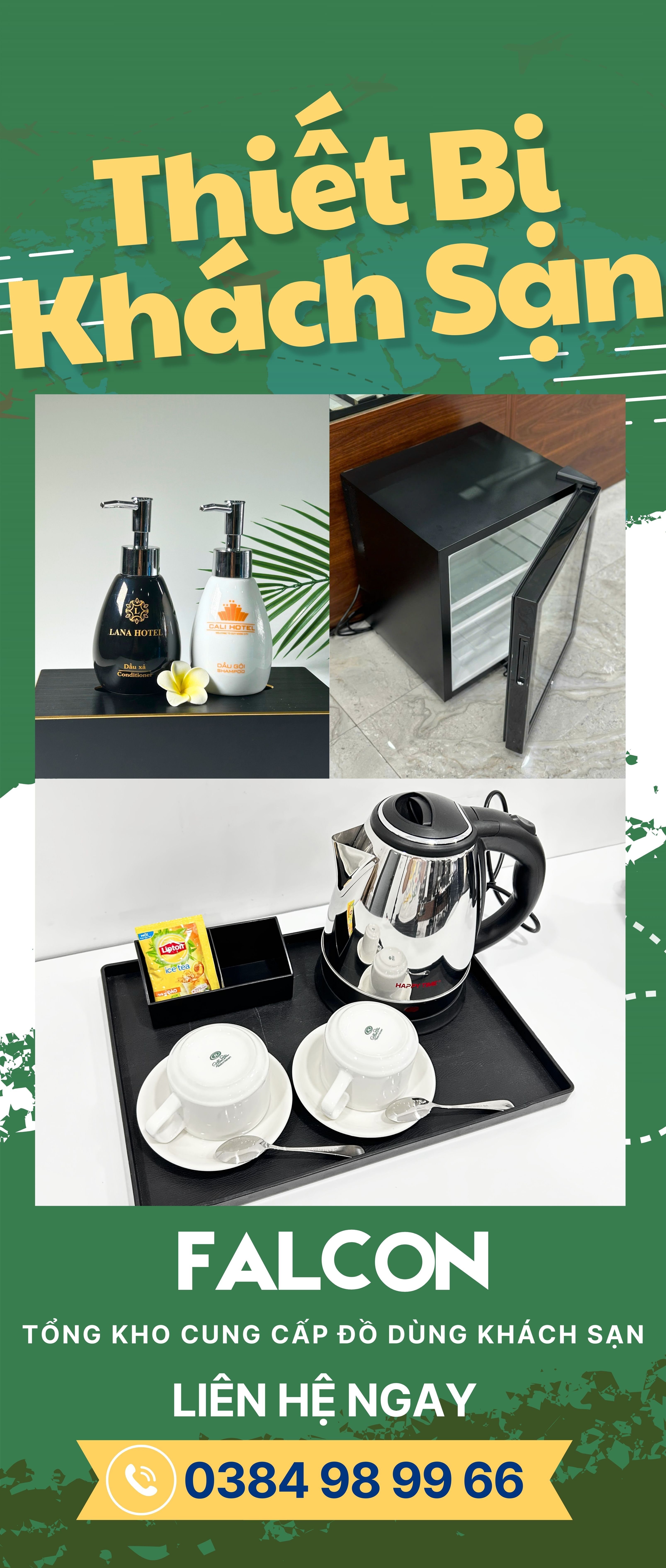 Banner Dọc Thiết Bị Khách Sạn