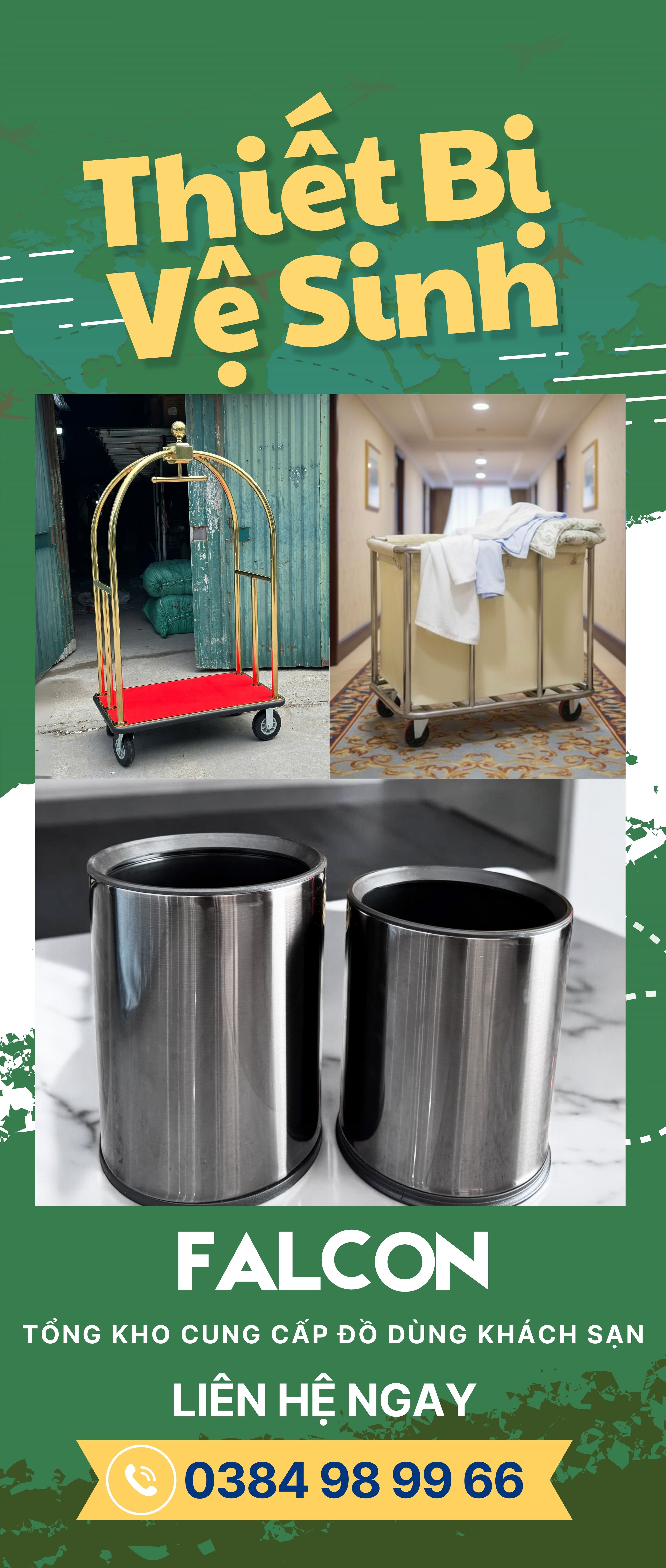 Banner dọc thiết bị vệ sinh