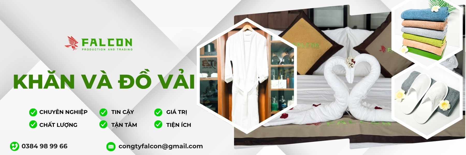 Banner Khăn Và Đồ Vải