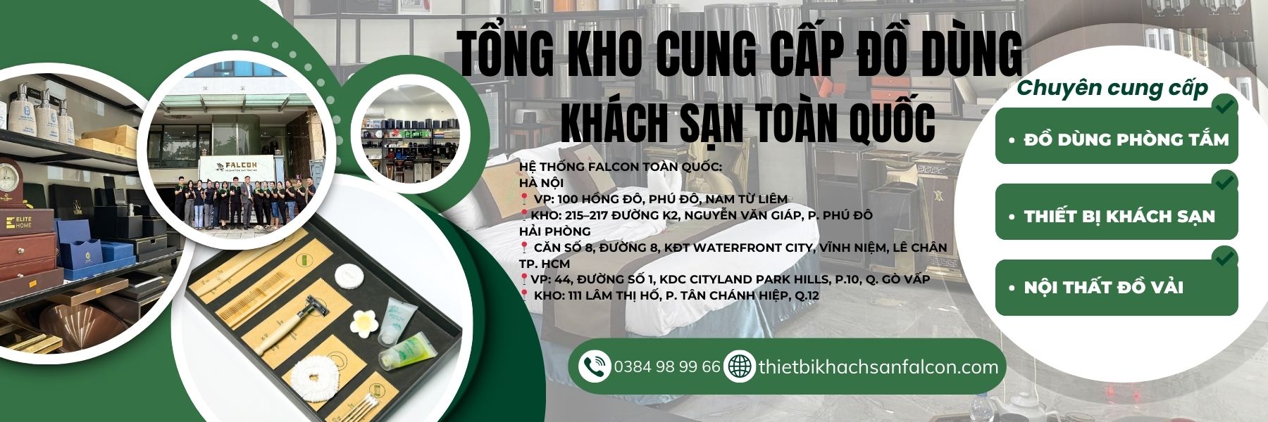 Banner Tổng Kho Cung Cấp Đồ Dùng Khách Sạn