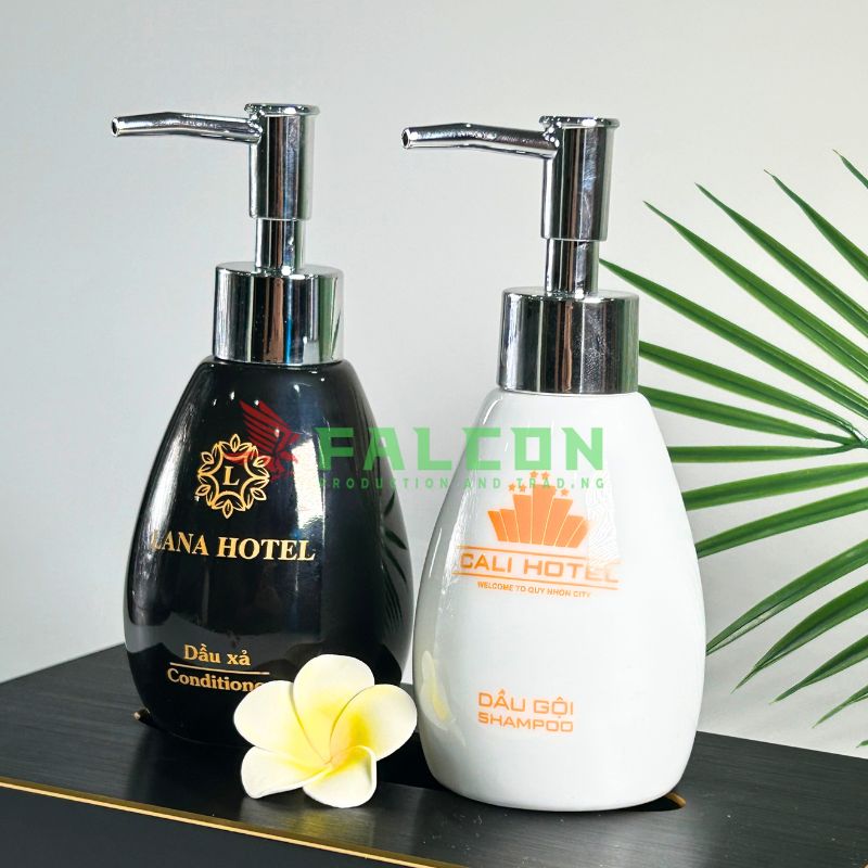 Bình Đựng Dung Dịch Gốm Sứ Nhựa