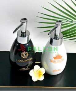 Bình Đựng Dung Dich Gốm Sứ Nhựa Falcon 01