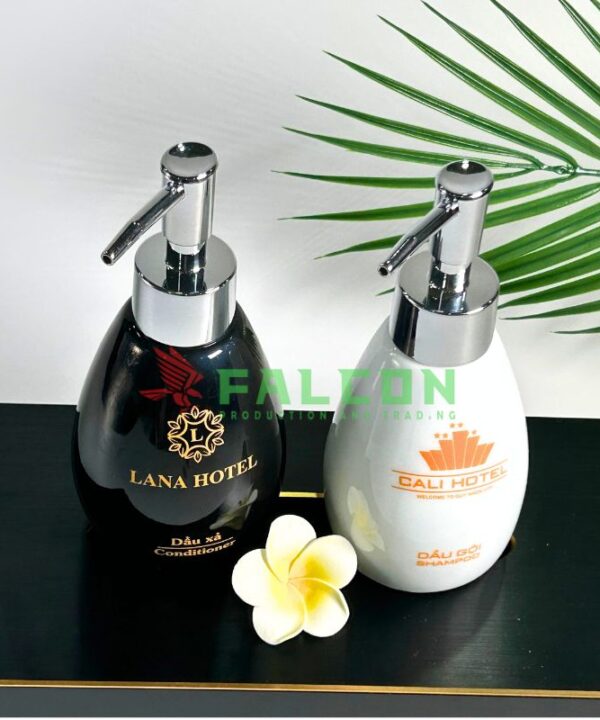 Bình Đựng Dung Dich Gốm Sứ Nhựa Falcon 01