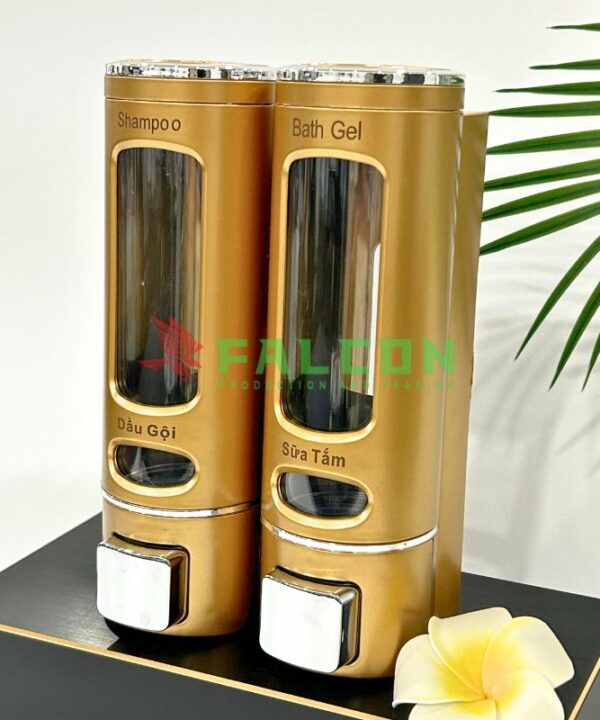 Bình Đựng Dung Dịch Gắn Tường Đôi