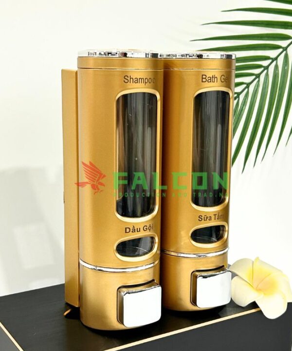 Bình Đựng Dung Dịch Gắn Tường Đôi Falcon