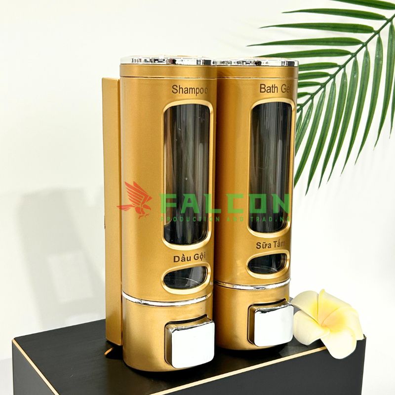 Bình Đựng Dung Dịch Gắn Tường Đôi Falcon