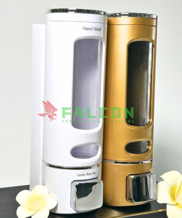 Bình Đựng Dung Dịch Gắn Tường Đơn Nhựa Cao Cấp Falcon