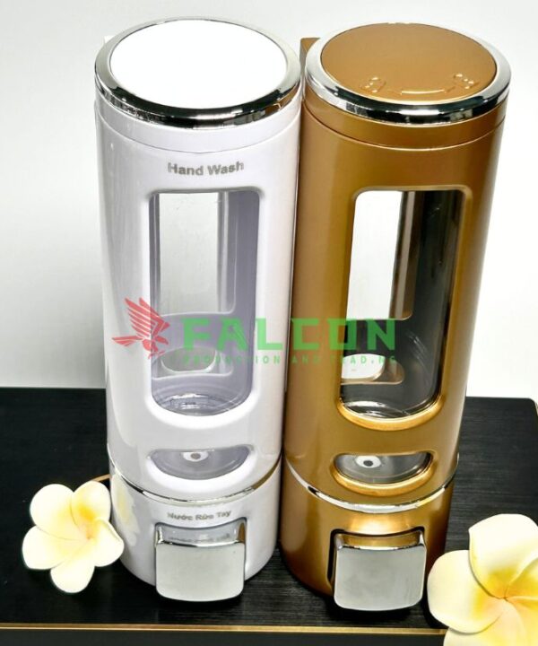 Bình Đựng Dung Dịch Gắn Tường Đơn Nhựa Cao Cấp Falcon - BDD 09