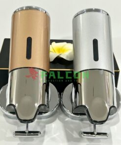 Bình Đựng Dung Dịch Gắn Tường Đơn Inox 304 Cao Cấp Falcon - BDD 10