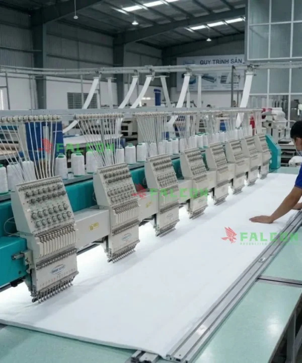 Khâu sản xuất bộ chăn ga gội đệm