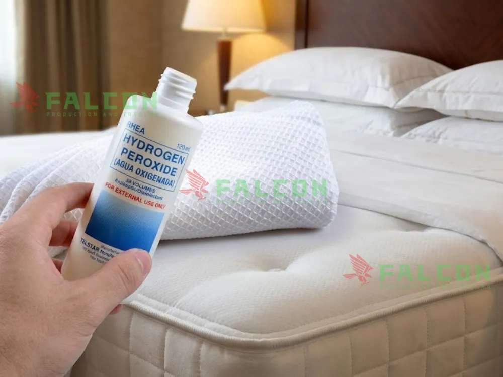 cách vệ sinh đệm khách sạn bằng oxy già