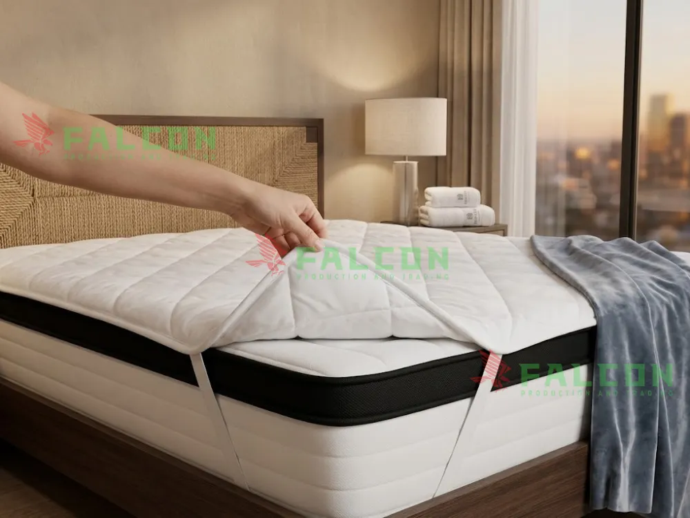 Cách vệ sinh đệm khách sạn với lớp tấm bảo vệ đệm