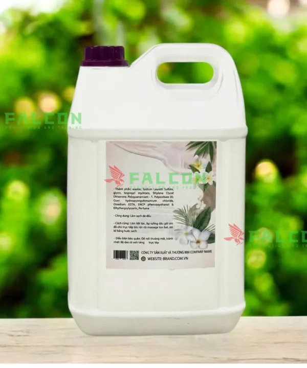 Can dầu gội 10 lít