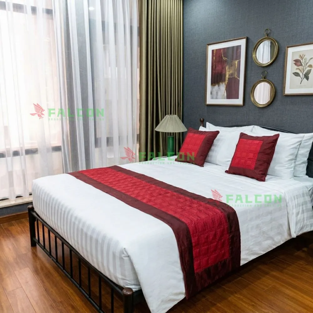 Chăn ga gối đệm giá rẻ phù hợp nhiều mô hình lưu trú