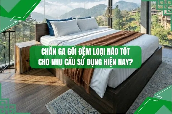 Chăn Ga Gối Đệm Loại Nào Tốt Cho Nhu Cầu Sử Dụng Hiện Nay