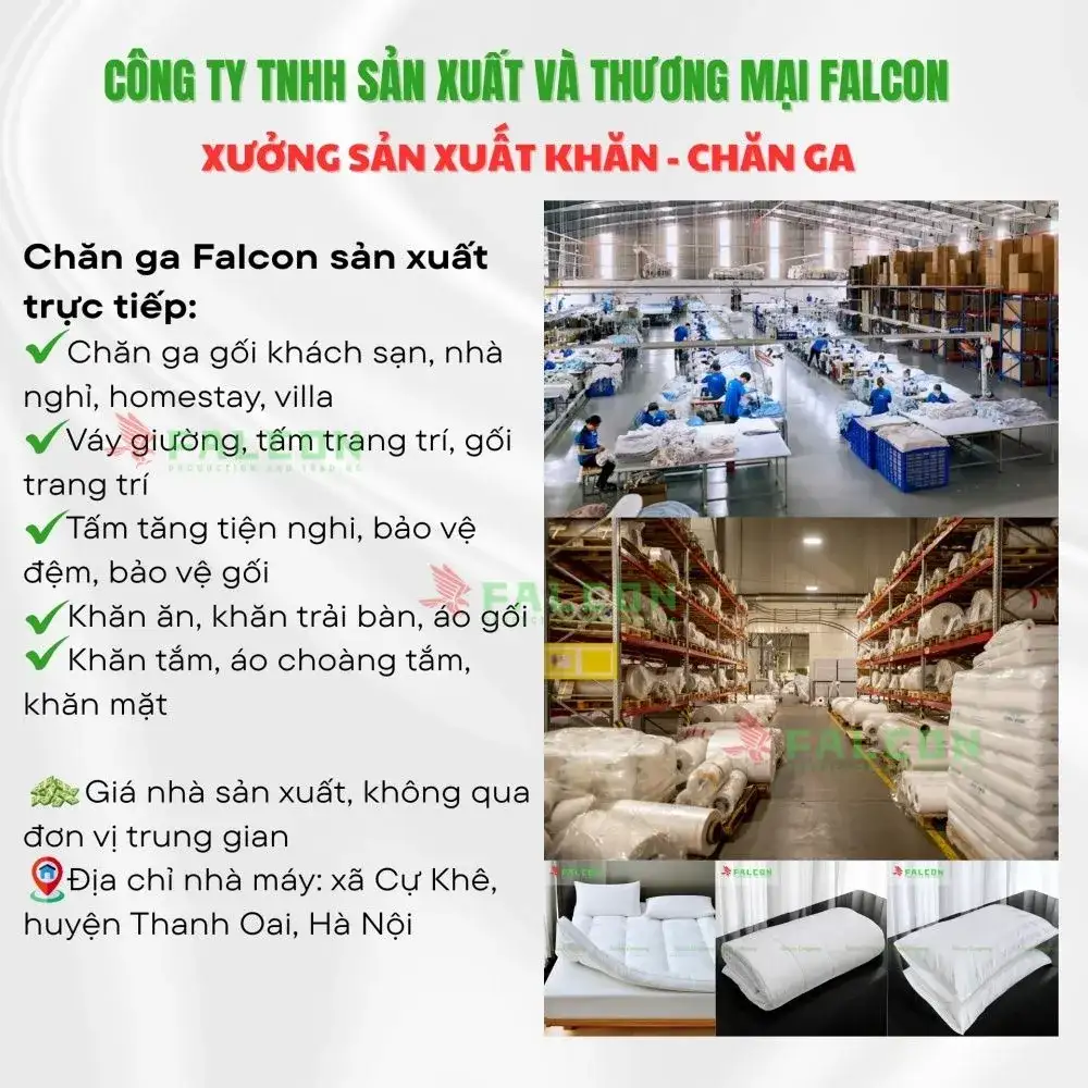 Chăn ga gối đệm loại tốt ở đâu cung cấp