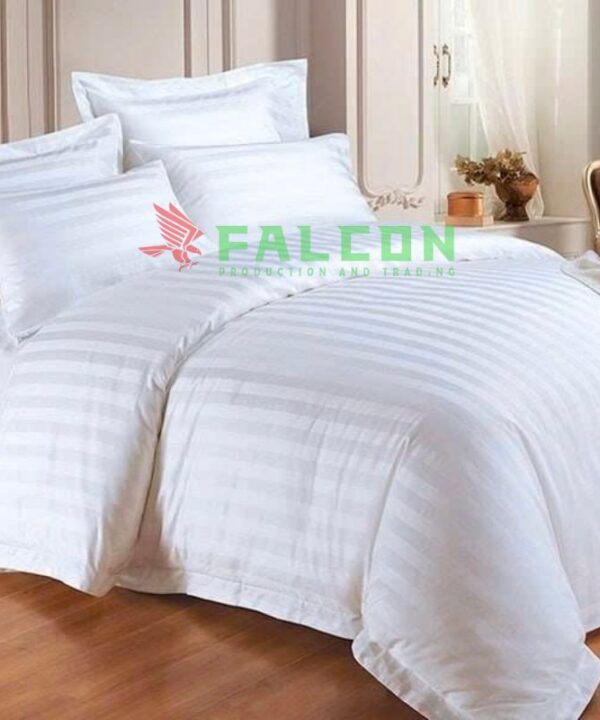 Chăn Ga Gối Sọc Trắng