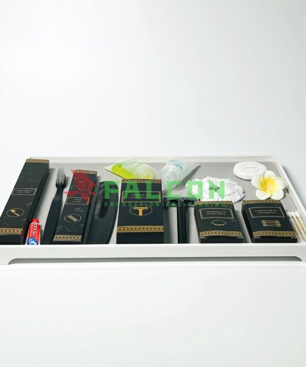 Bộ Amenities Đen Bao Bì Giấy