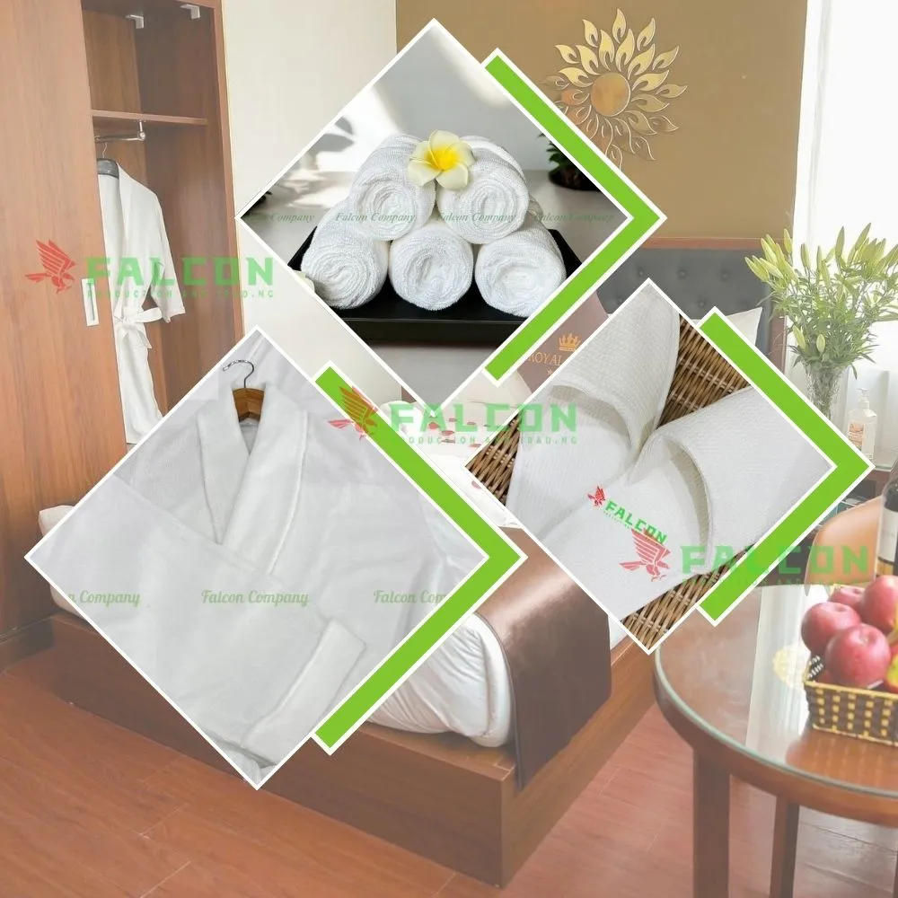 Khăn và đồ vải khách sạn tại Nha Trang