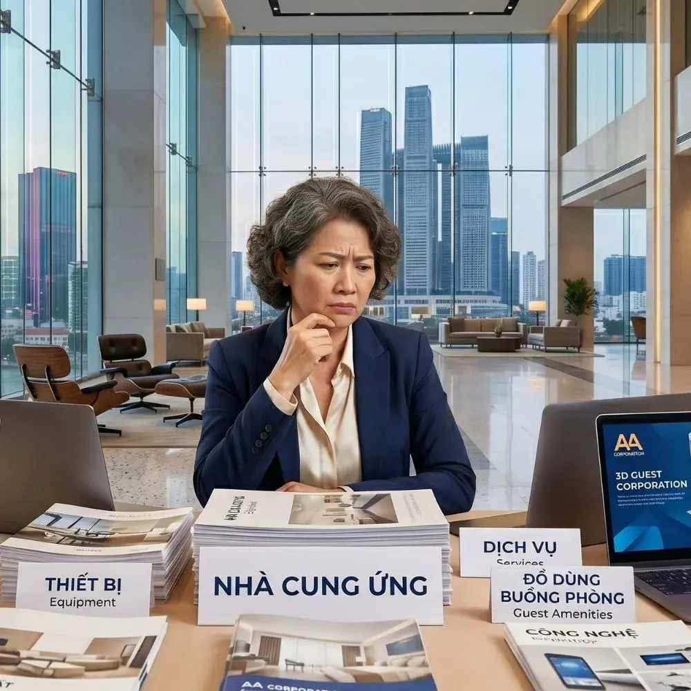 Khó khăn tìm nhà cung cấp uy tín 