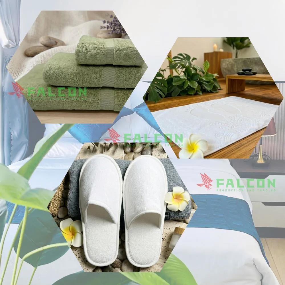 Khăn và đồ vải khách sạn cung cấp bời Falcon