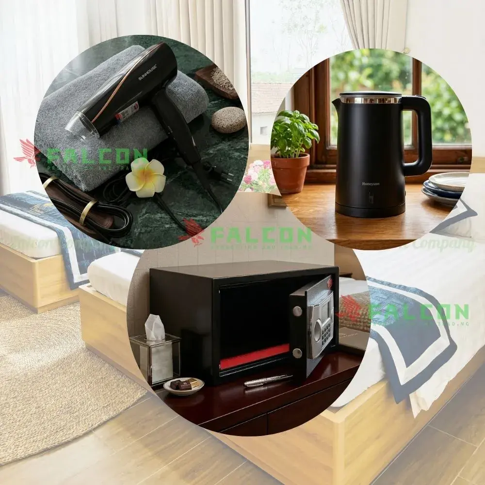 Falcon cung cấp thiết bị khác sạn chất lượng