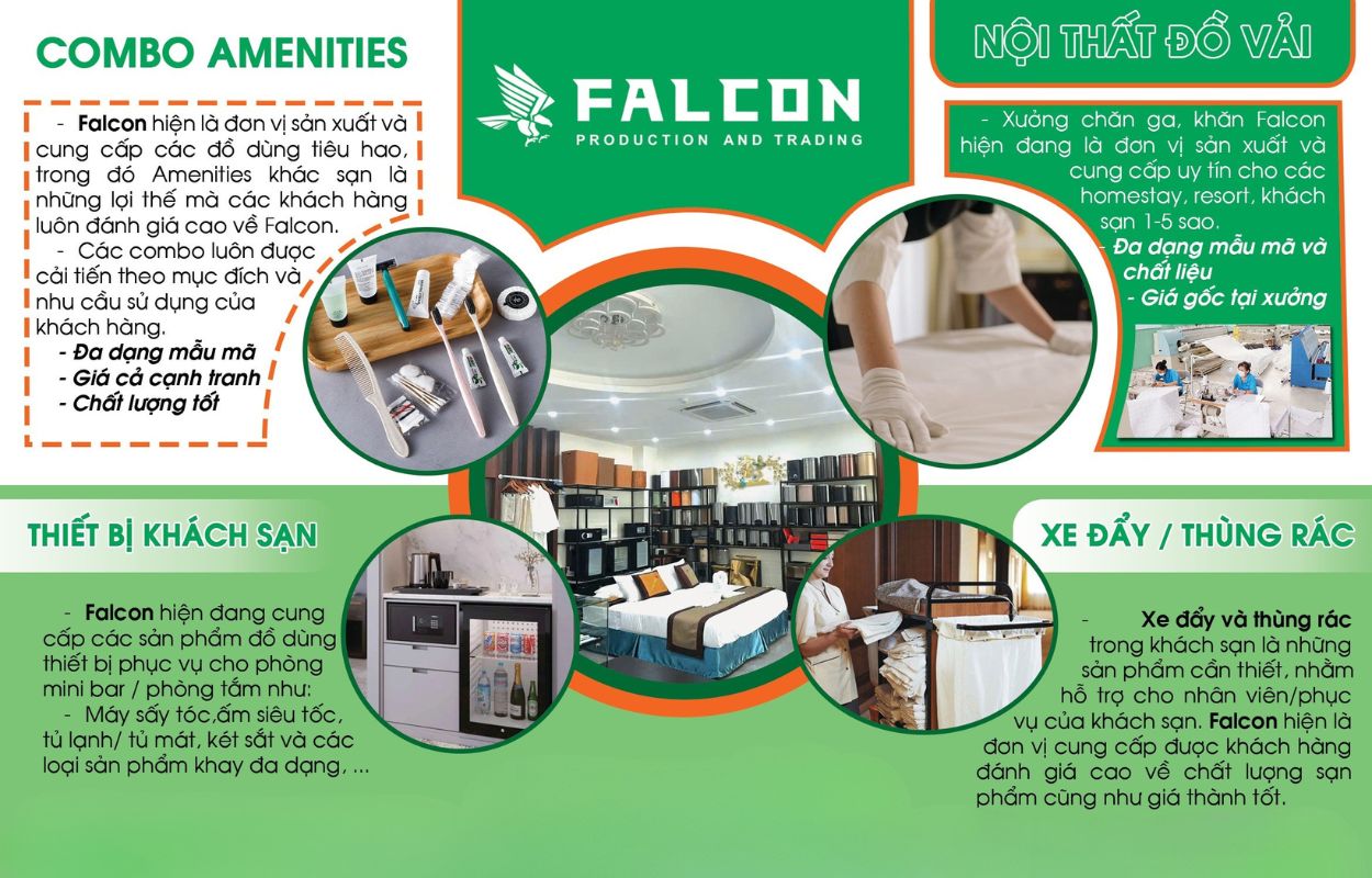 Danh Mục Sản Phẩm Đồ Dùng Thiết Bị Khách Sạn