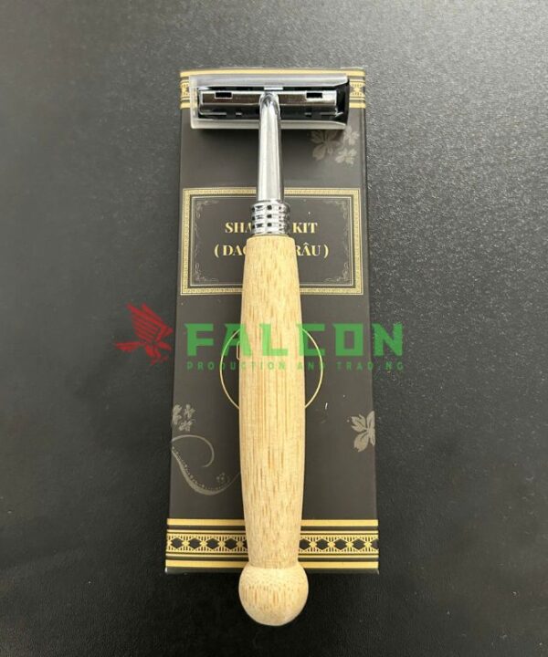 Dao Cạo Râu Cán Gỗ