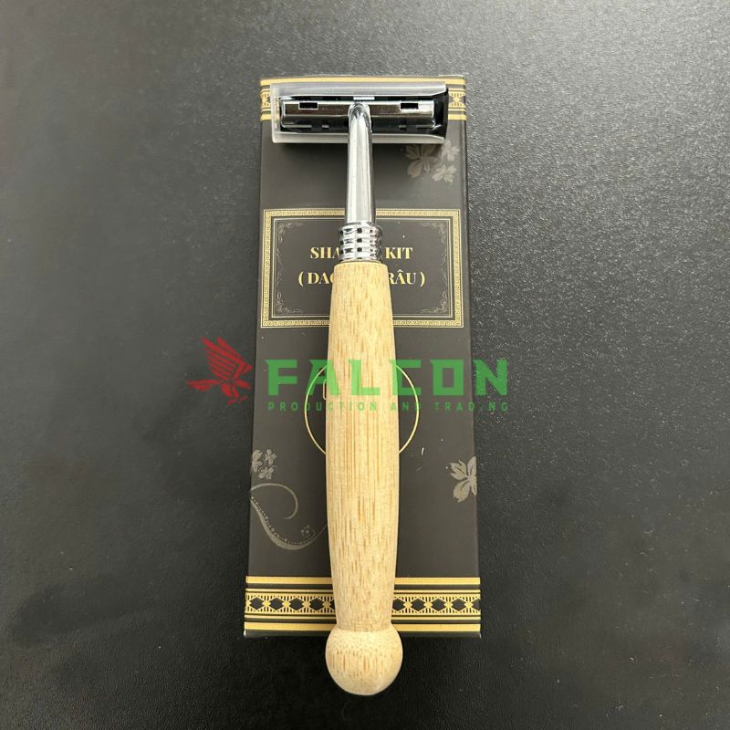 Dao Cạo Râu Cán Gỗ