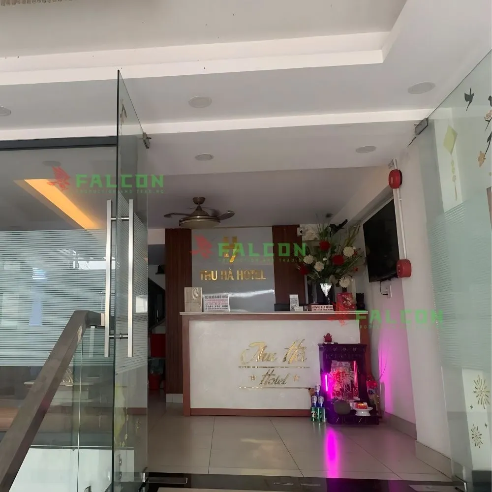 Không gian lễ tân dự án 