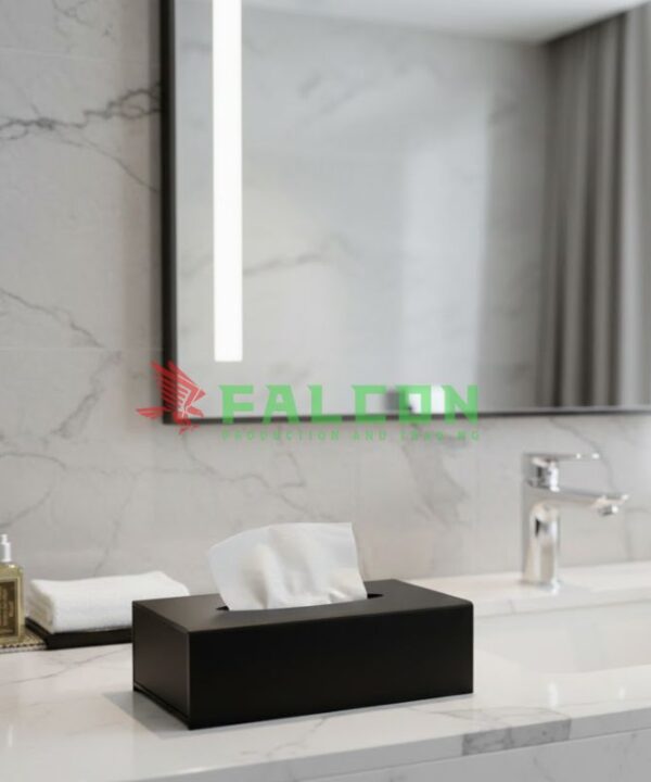 Hộp đựng giấy chữ nhật mang phong cách tối giản