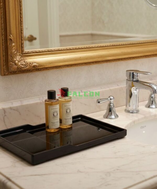 Khay amenities khách sạn 2 tầng phòng tắm