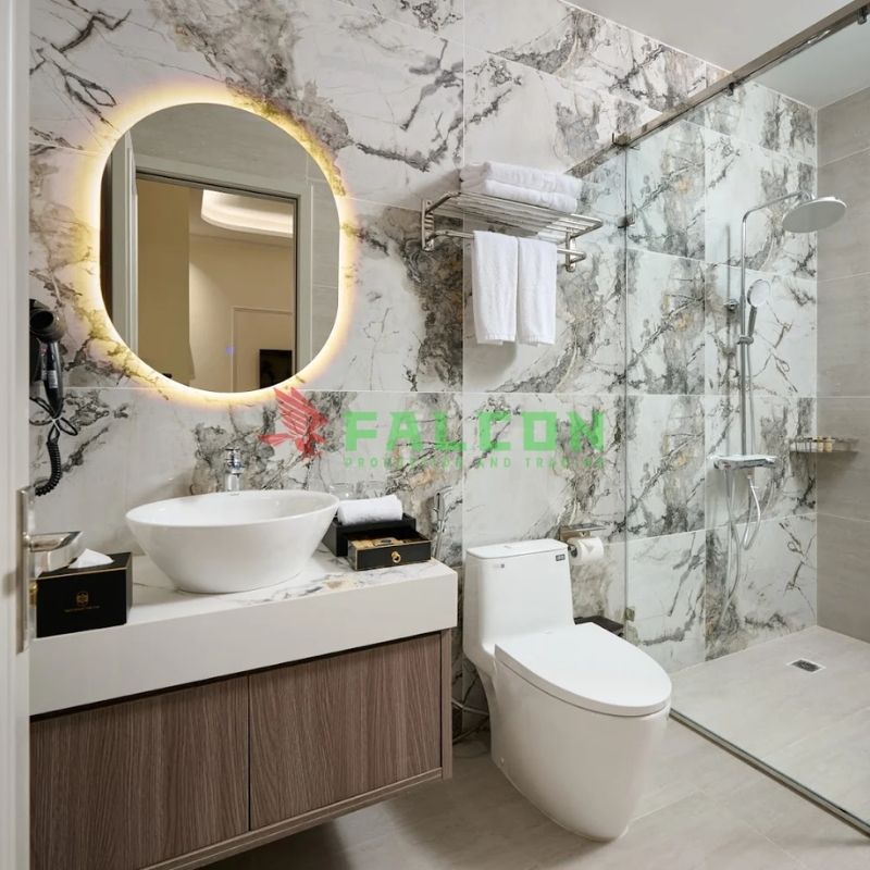 Không Gian Phòng Tắm Narci Resort