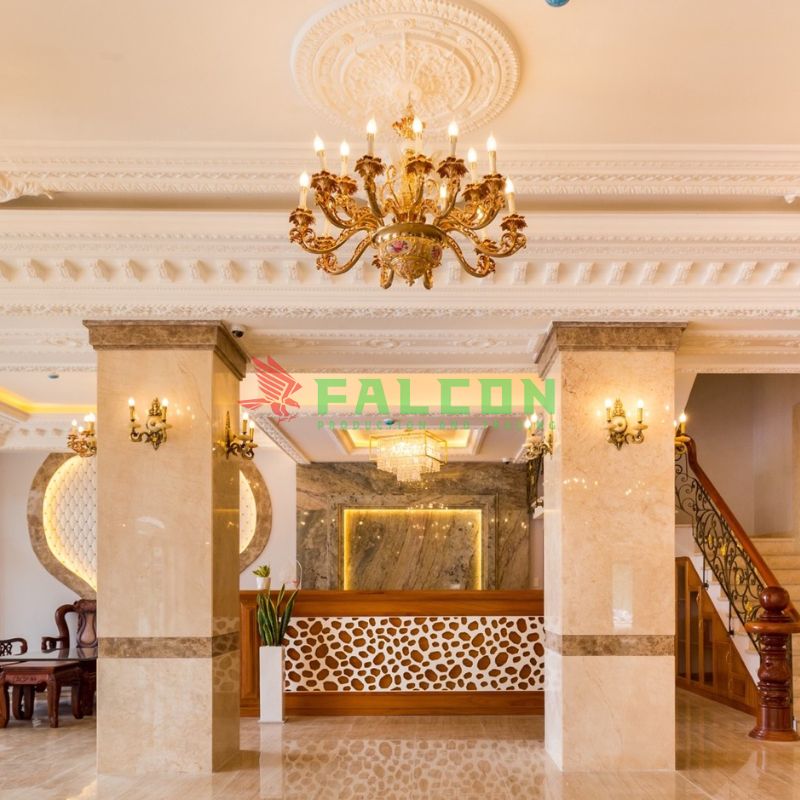 Không Gian Sảnh Dự Án Golden Central