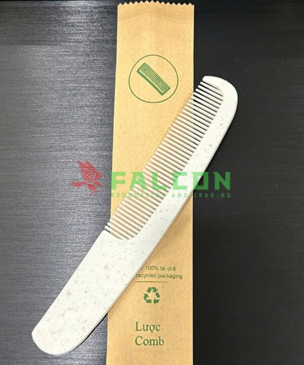 Lược Lúa Mạch Túi Kraft Nâu