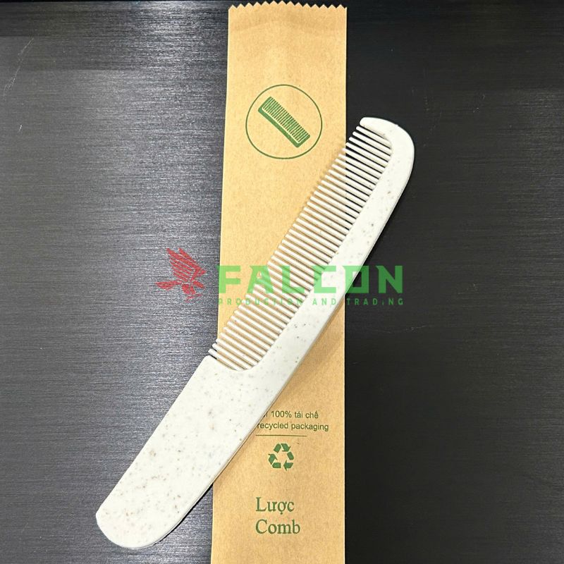 Lược Lúa Mạch Túi Kraft Nâu