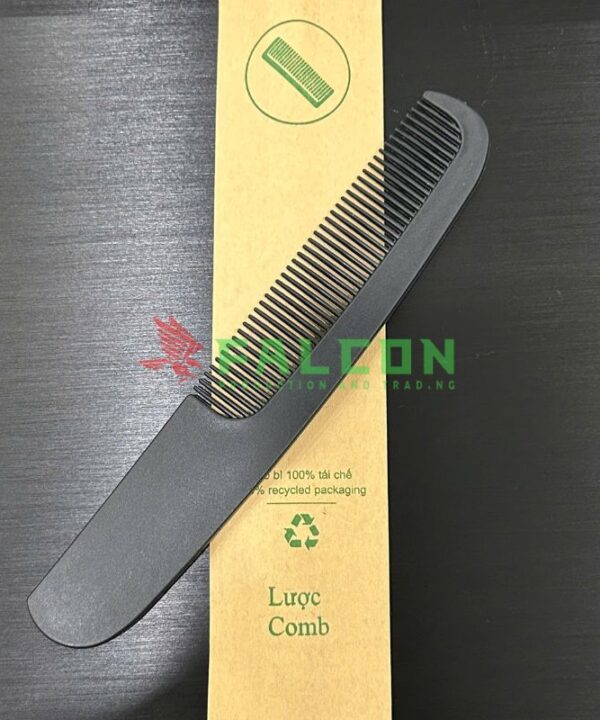 Lược Nhựa Đen Túi Kraft Nâu