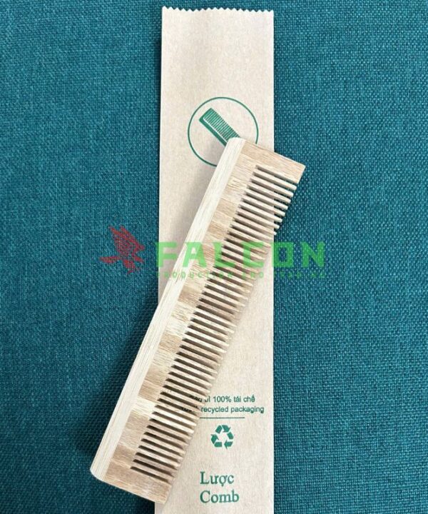 Lược Tre Túi Kraft Nâu