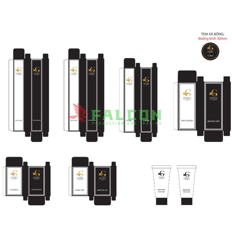 Maket Combo Amenities Golden Central