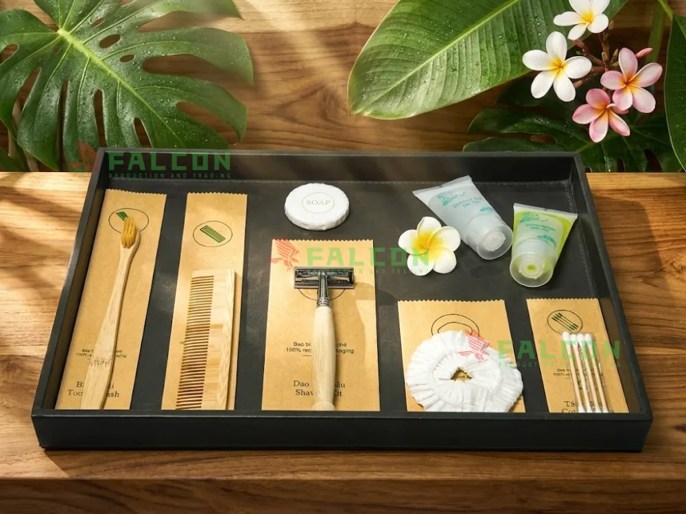 Tần suất đồ dùng tiêu hao khách sạn bộ tre